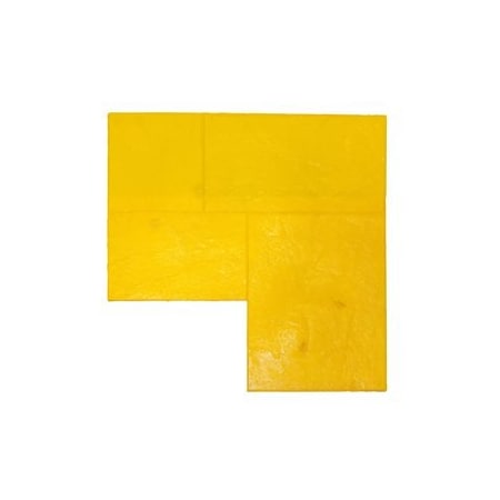 Bon Tool Texture Mat - Inline Ashlar Yellow - 36" x 36" 32-381